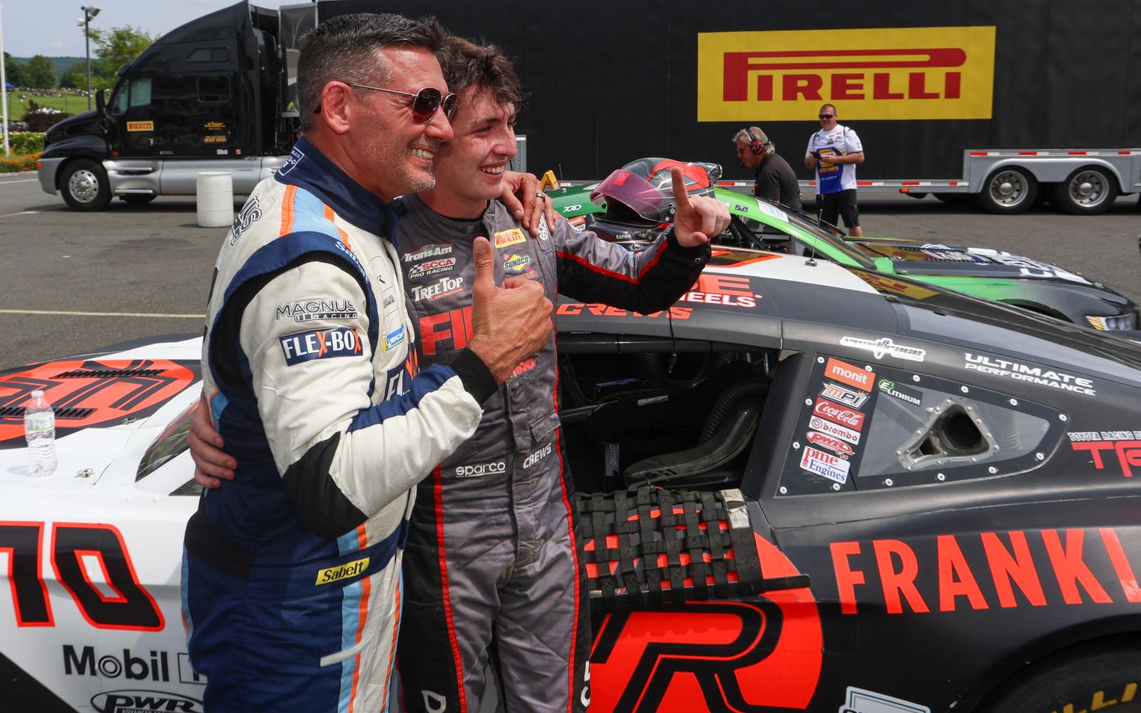 Andy Lally and Brent Crews Win Inaugural SpeedTour All-Star Race at Lime Rock Park